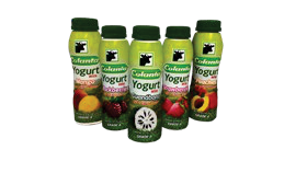 Colanta Yogurt — assorted 6.7 oz bottles packaging